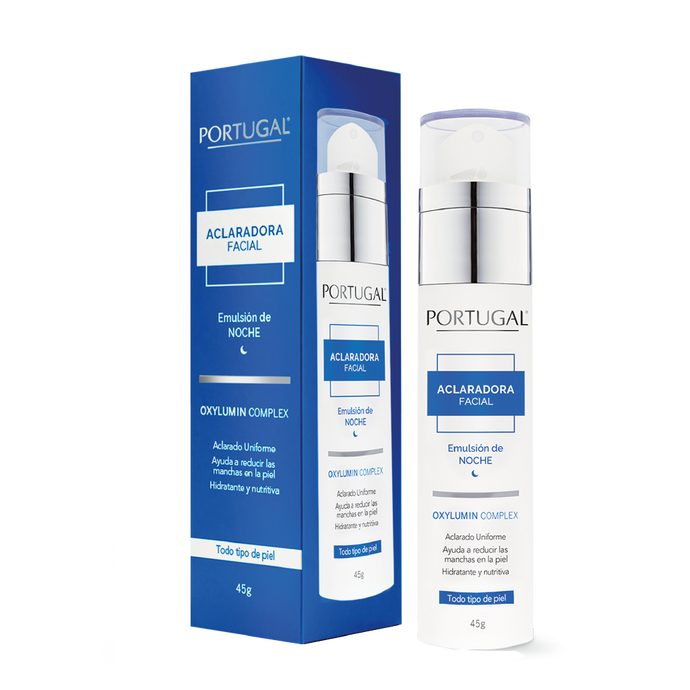 Aclaradora Facial Emulsión Noche 45 g.